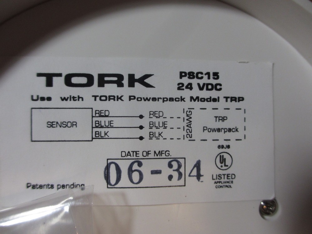 Tork PSC15 Ceiling Mount PIR and Ultrasonic Occupancy Sensor 1500 foot coverage