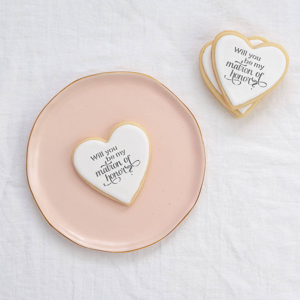 Will You Matron Cookie Stencil - Durable & Reusable Mylar Stencils