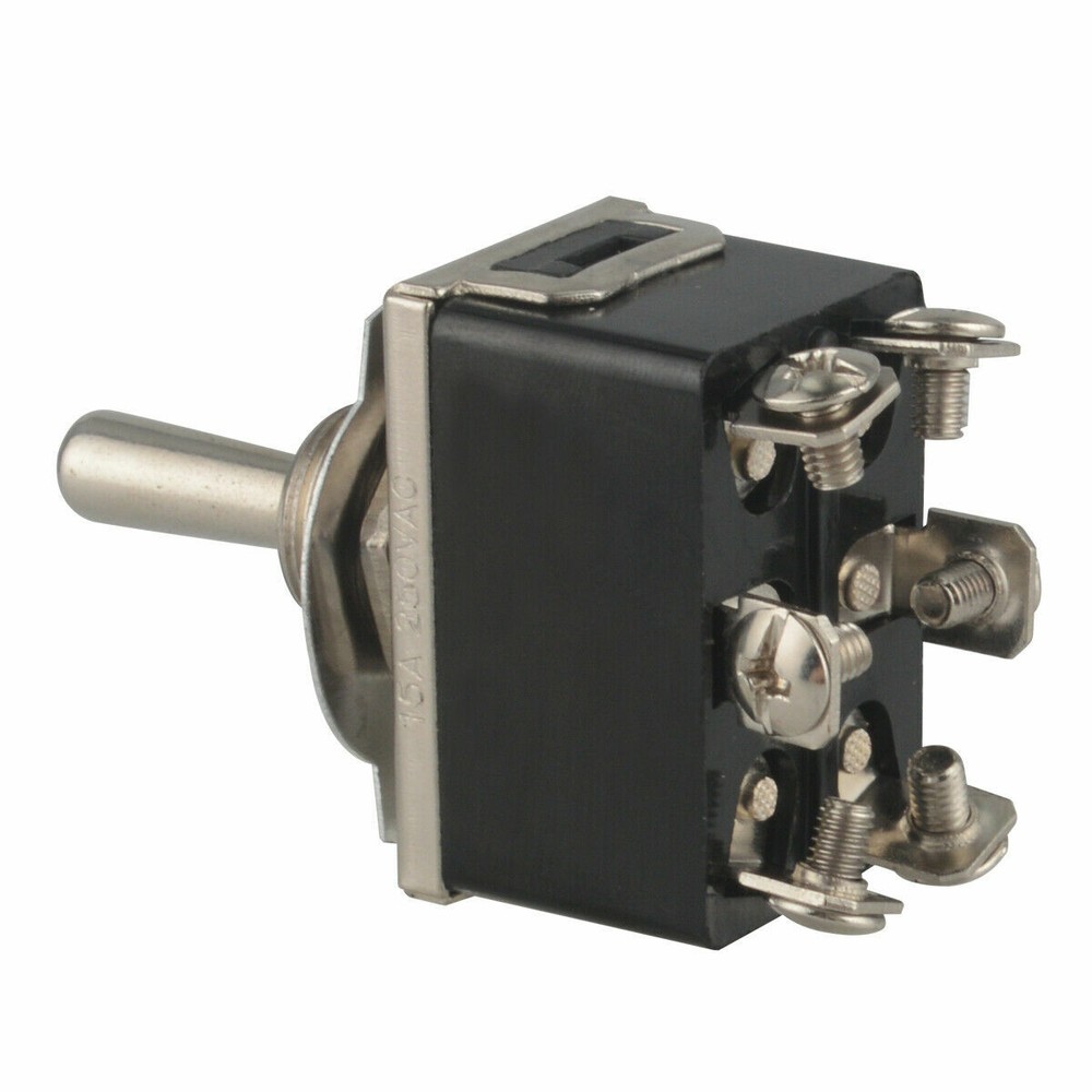 Heavy Duty 20A 250V Toggle Switch Control DPDT 2 Pole Double Throw 6 Term On Off