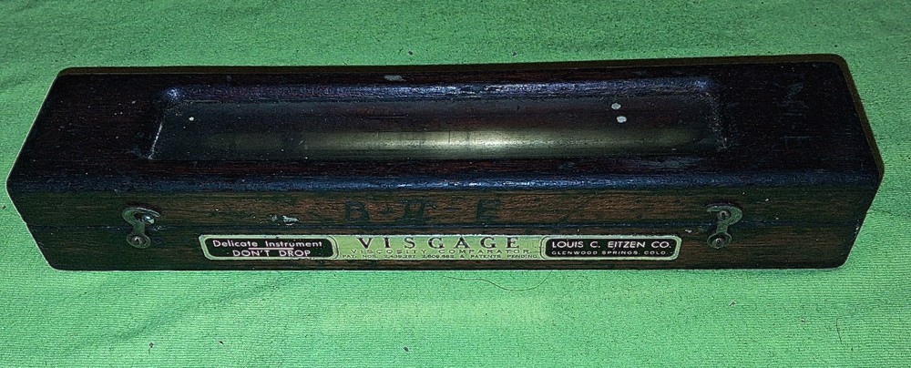 Visgage Model 2 Comparator with Box, Louis C. Eitzen Co.