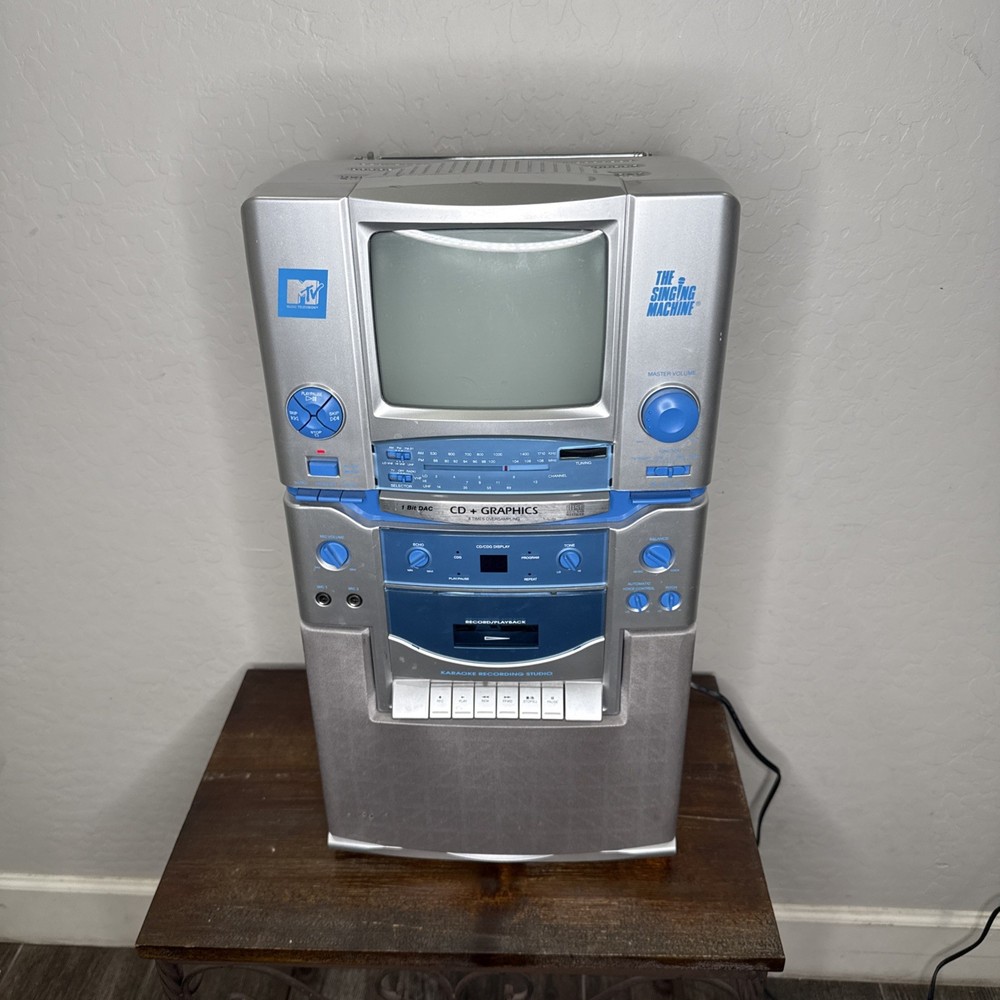 MTV The Singing Machine Karaoke EUC Read Description