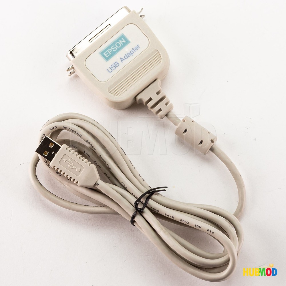 Epson ISD USB Adapter Smart Cable Model: ISD-103 - USB to Parallel Printer