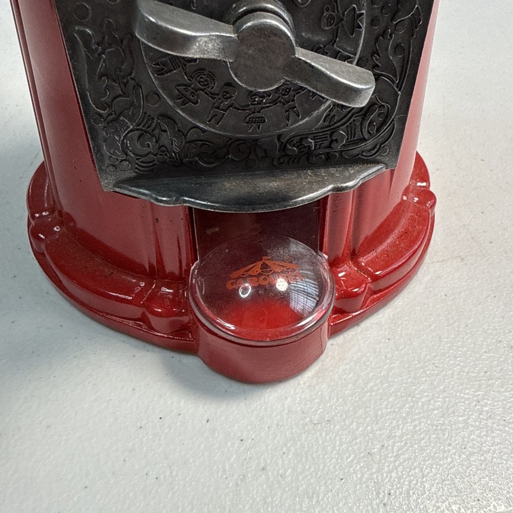 10” Carousel Mini Gumball Machine.Glass Globe
