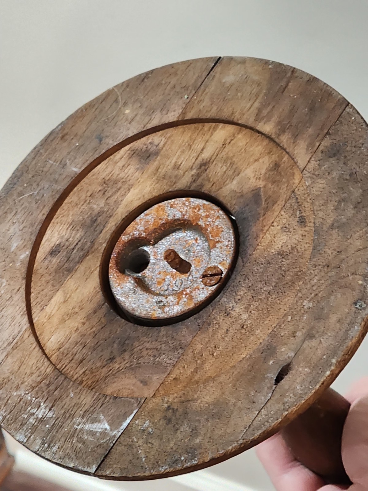 LOT OF 3- Tall Antique Wood Hat Stands 41.5"- 36"- 24" Tall - 2 MATCHING