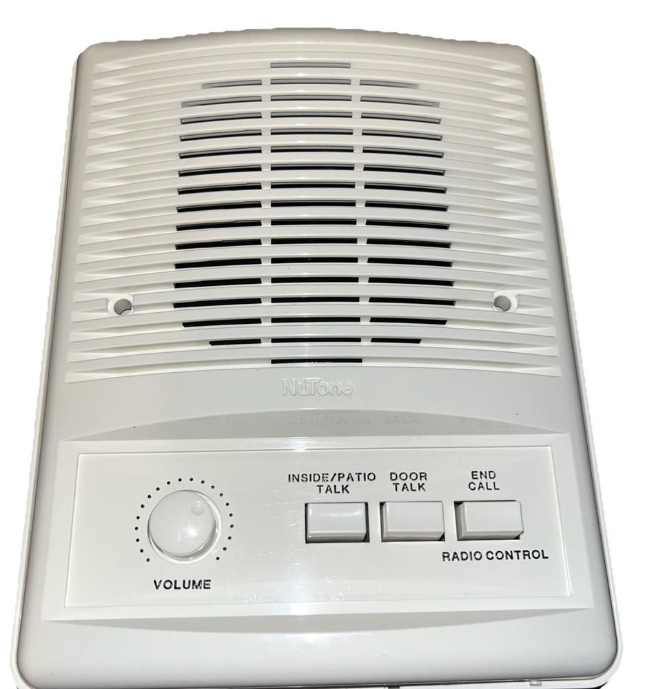 Nutone IS-329WH Radio Intercom 5" Outdoor Speaker