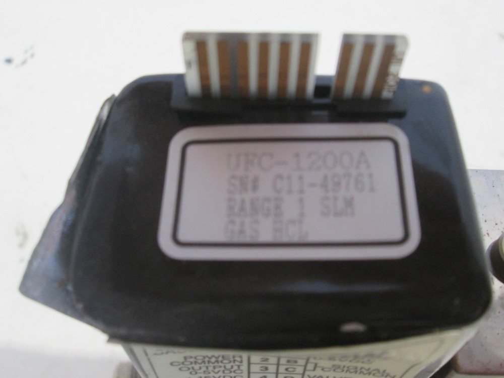 Unit, UFC-1200A, Mass Flow Controller, 1 SLM, HCL, Used