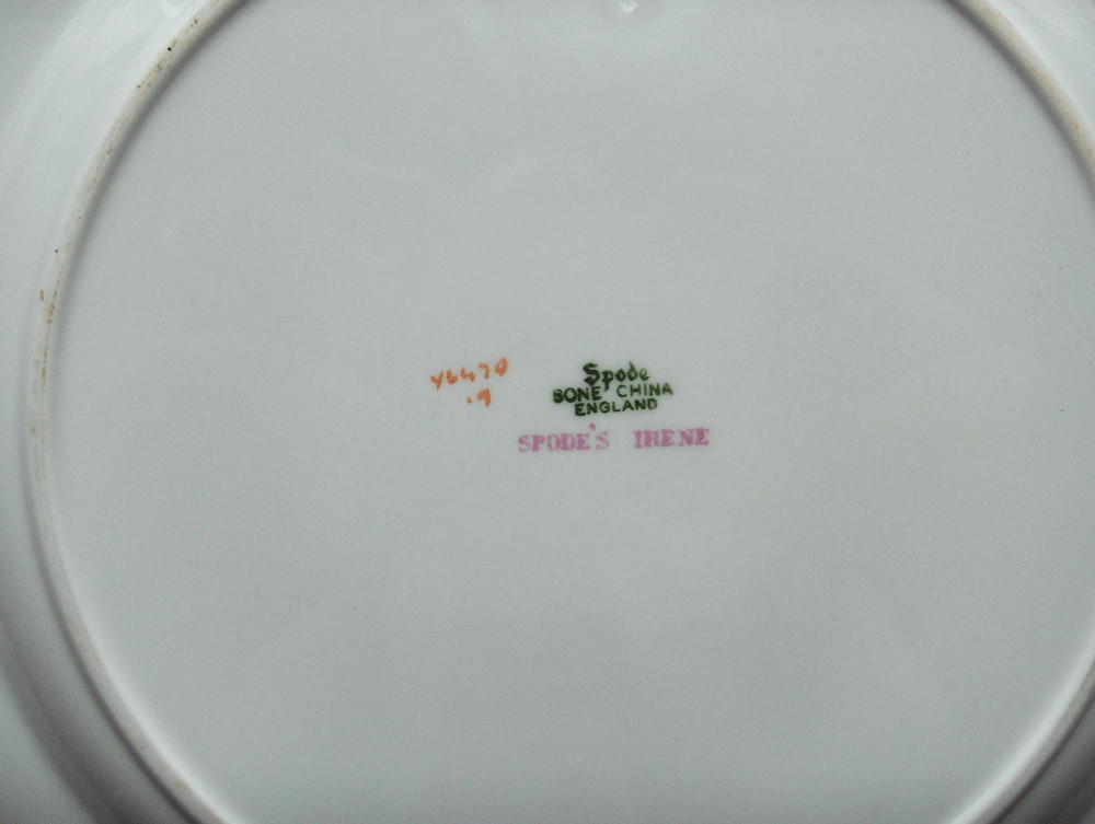Spode Irene fine bone china 5 pc place setting~England~Pristine-No Reserve!