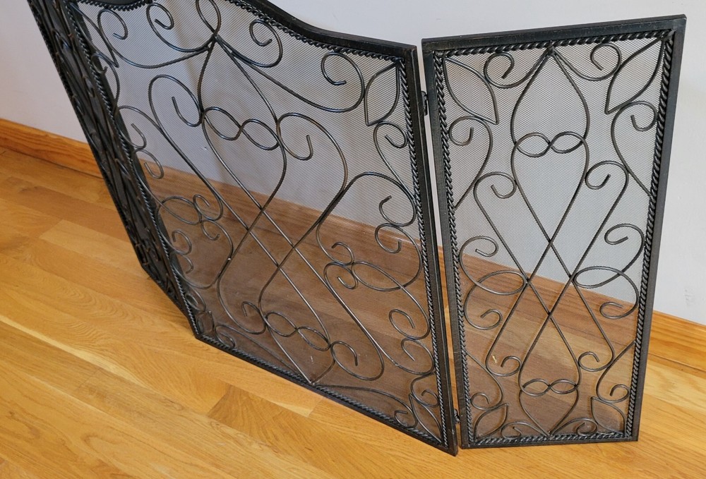 Fireplace Screen in iron