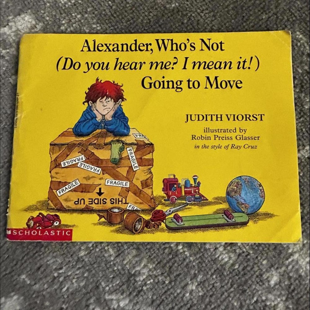 Scholastic Three Alexander Books