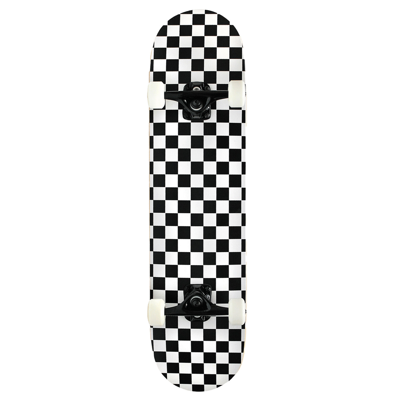 Krown KPC Skateboard Complete Black/White Checker 7.75"