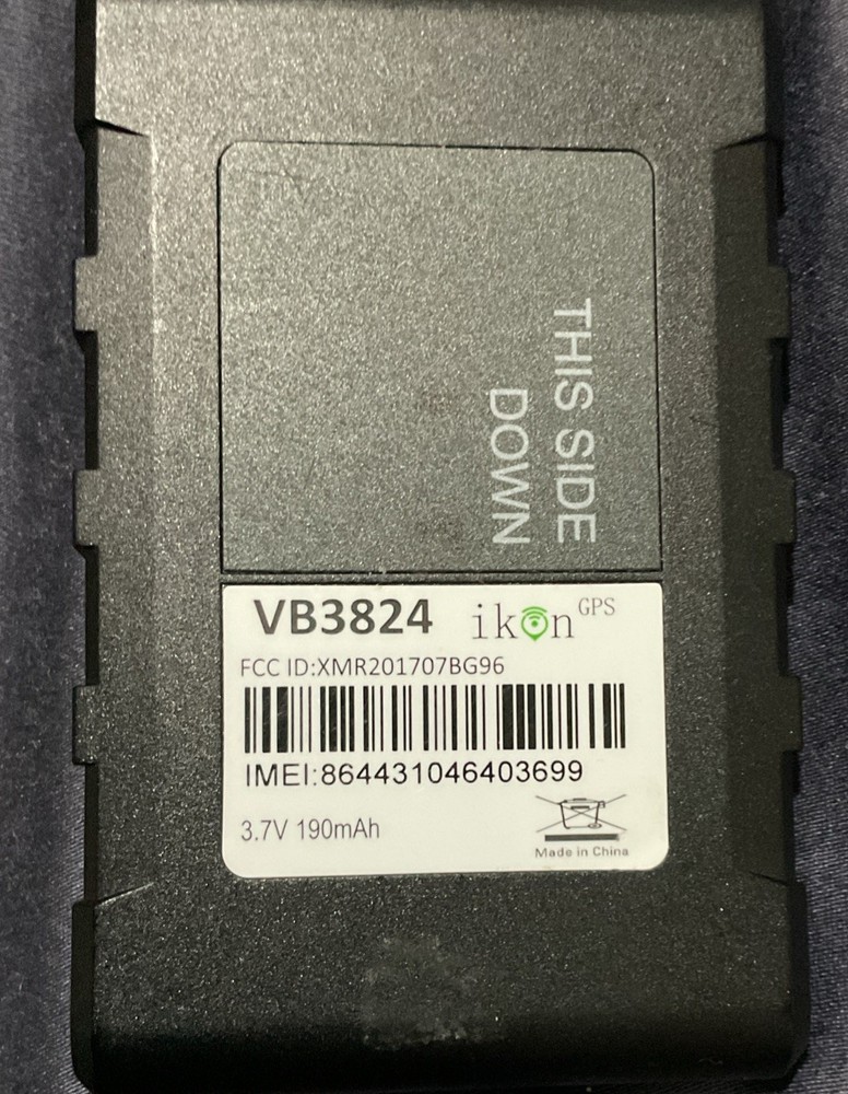ikon GPS Tracker VB3824 Vehicle Asset Tracking Device w/ Harness