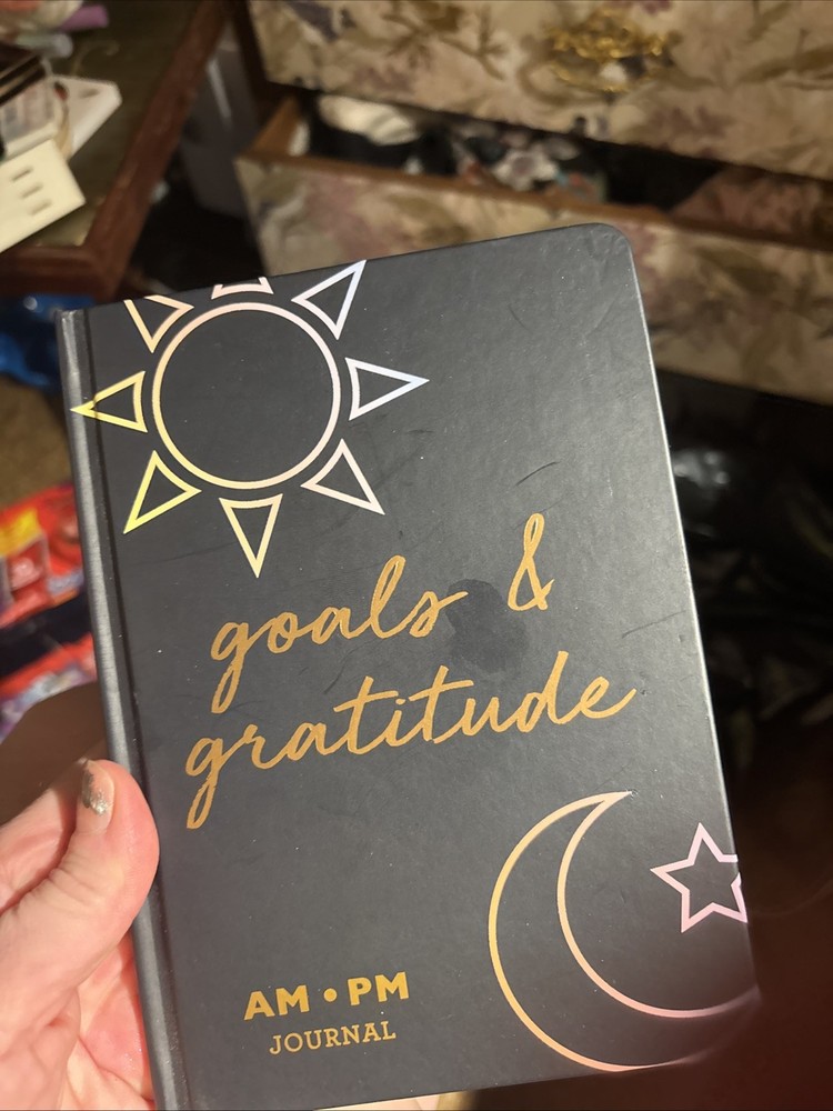 Goals & Gratitude Am Pm Journal