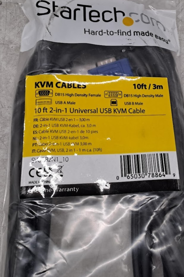 STARTECH KVM CABLES SVUSB2N1-10