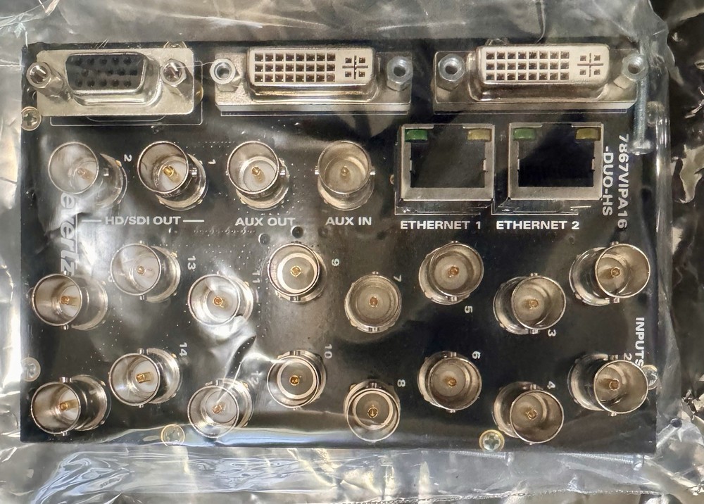 Evertz 7867VIPA16-DUO-HS HD/SDI/SD Multi Image Display Processor Multiviewer