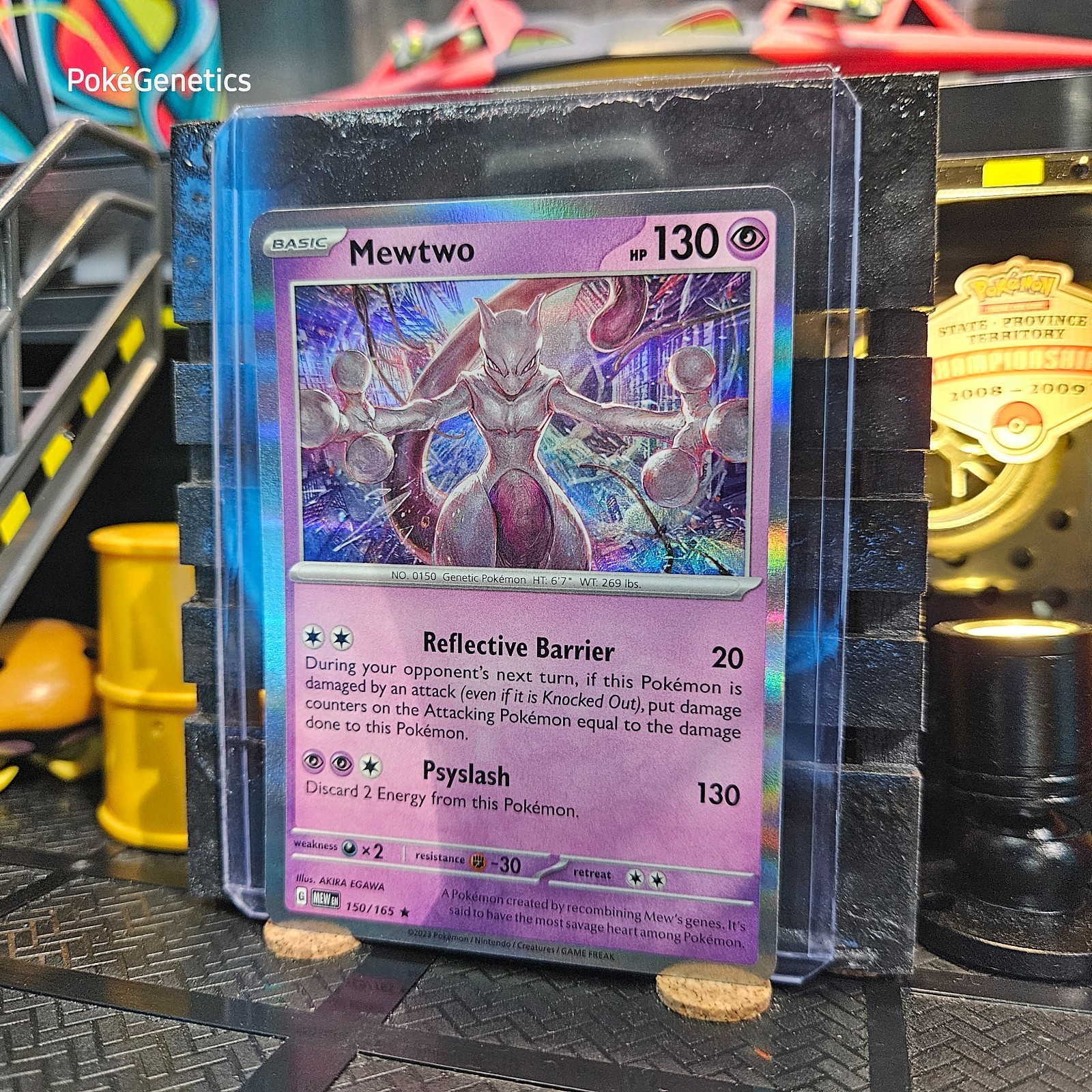 Mewtwo 151 Holo Pokémon TCG 150/165 Scarlet & Violet Rare