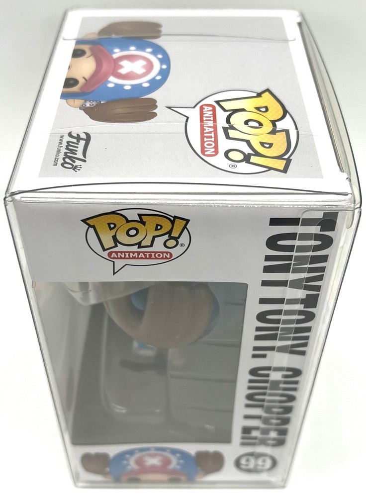 Funko Pop! One Piece Chopper Flocked #99 with POP Protector