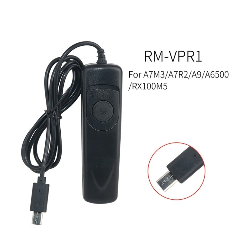 Remote Switches Shutter Release Control Cord Replacement for A6600 A6500 A6300