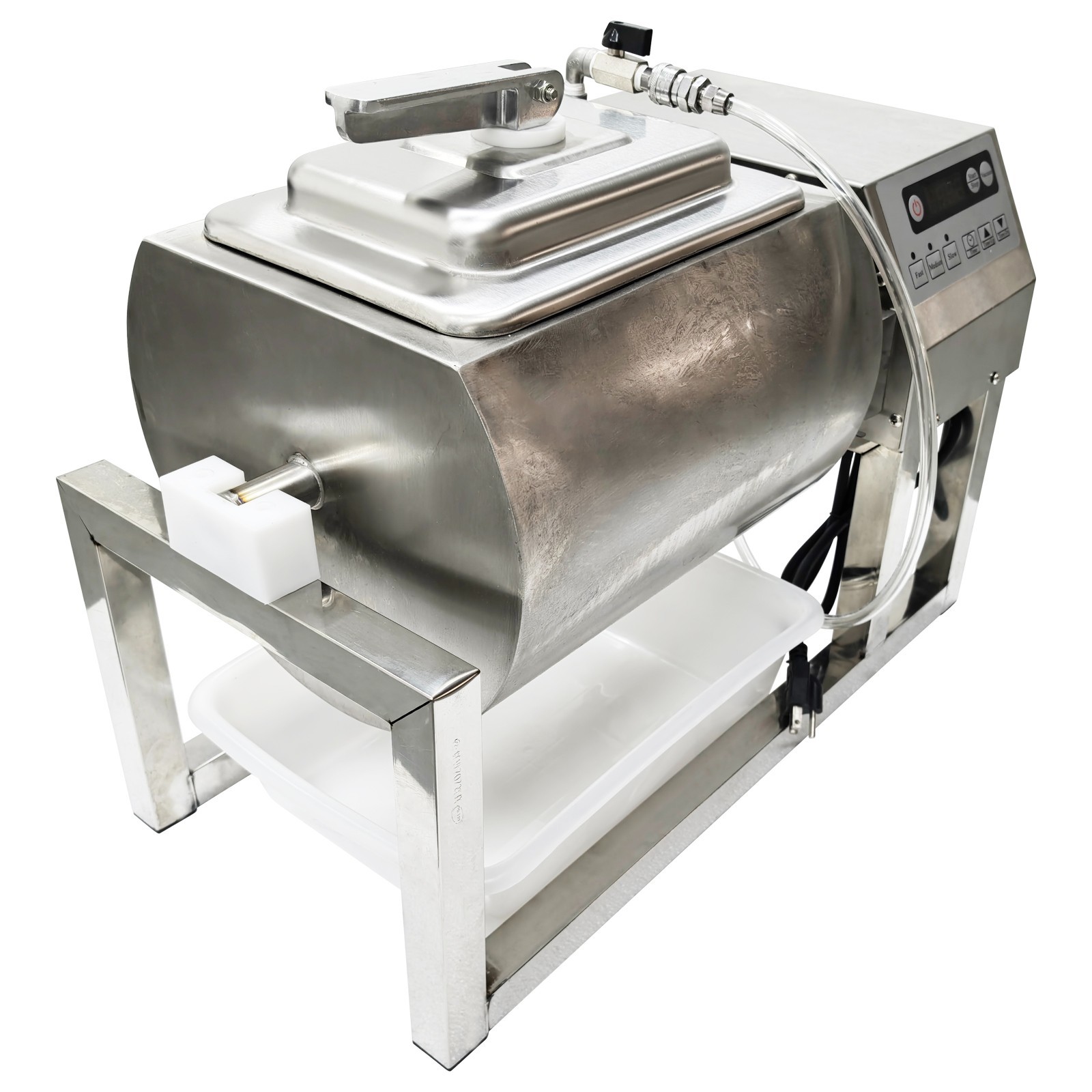 15L Electric Food Marinator Circular Rotatable Marinating Machine Vacuum Meat Tu