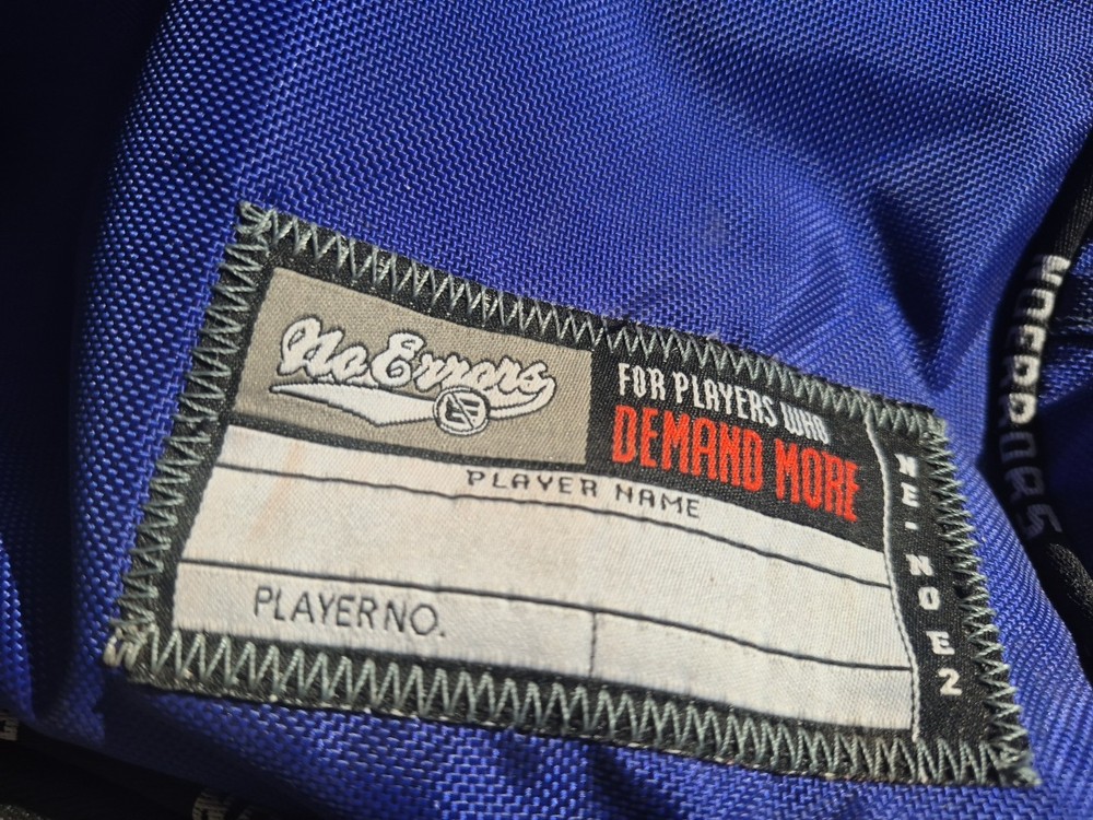 No Errors NO E2 Catchers Bag-Blue-Good -Used See Desc.