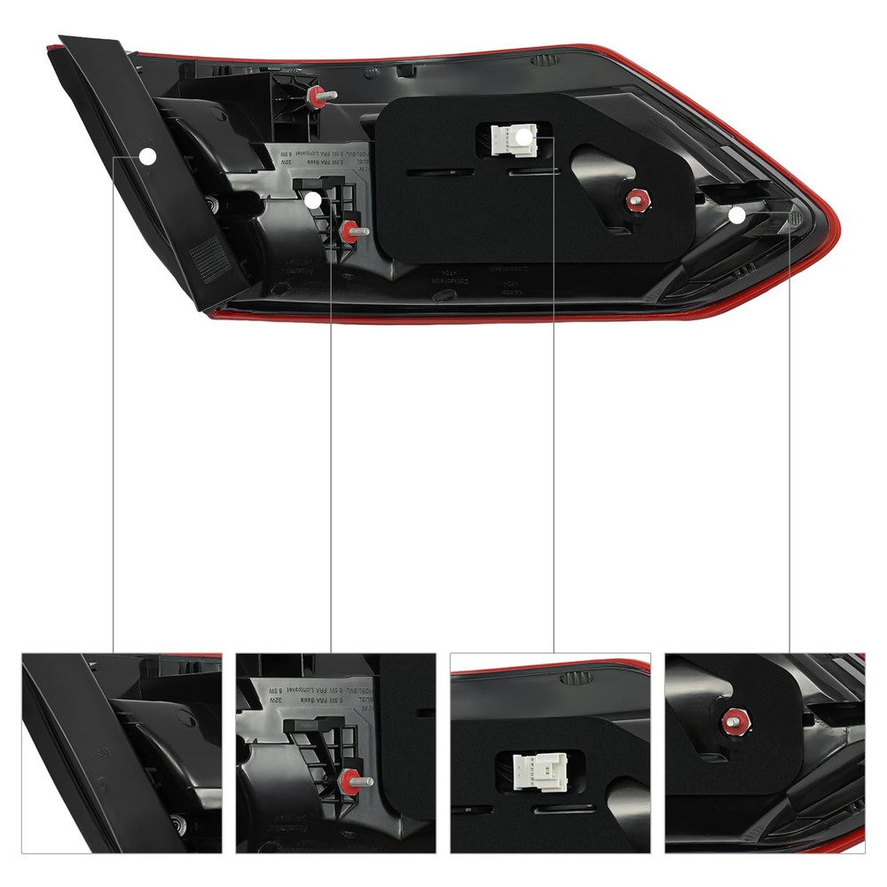 LED Tail Light Lamp for 2010-2013 W212 E-Class E350 E550 Sedan Passenger Side