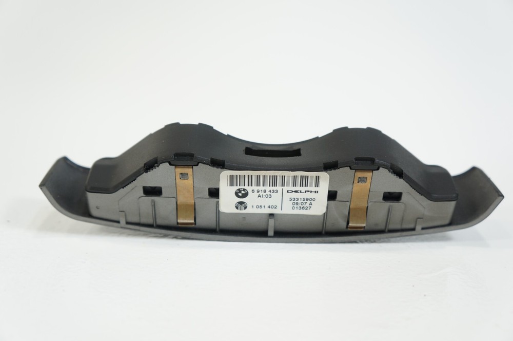 2002-2008 bmw e66 e65 750li 750i center console aux input switch bar bezel