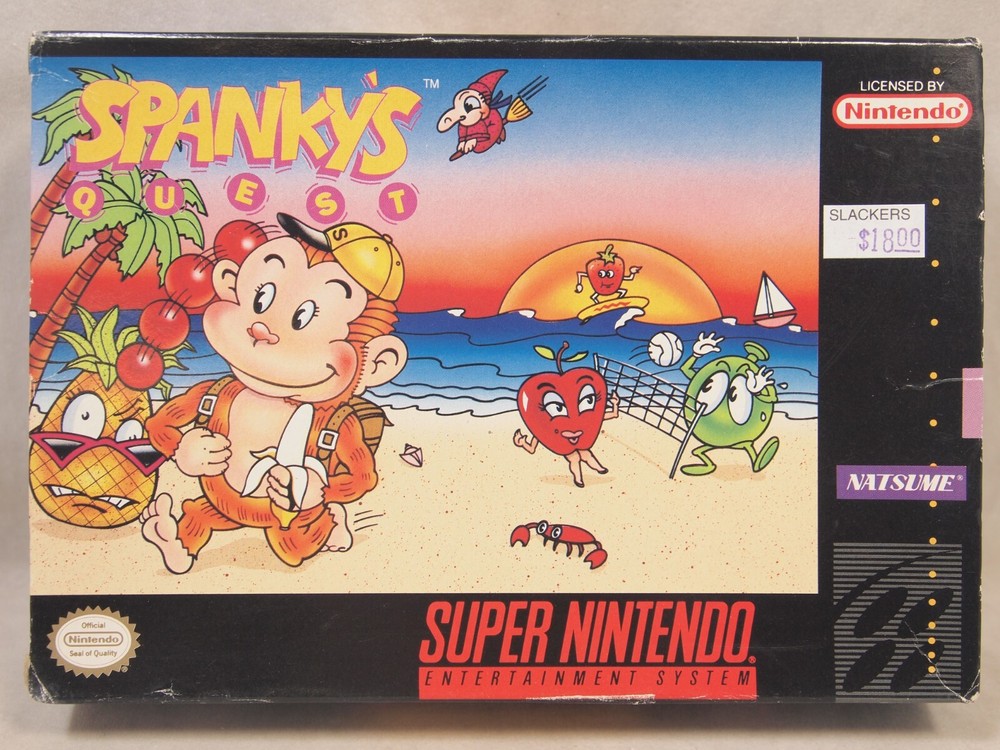 Spanky's Quest (Super Nintendo | SNES) Authentic BOX ONLY