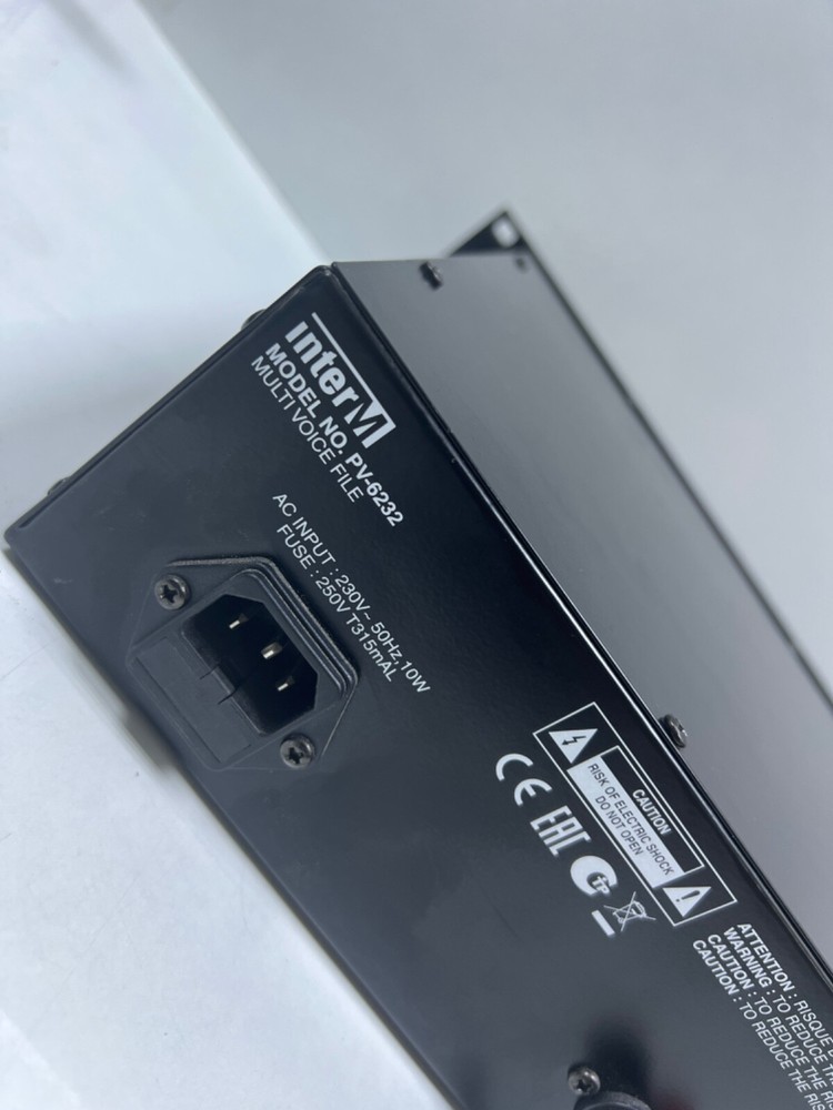 interM PV-6232 Multi Voice File