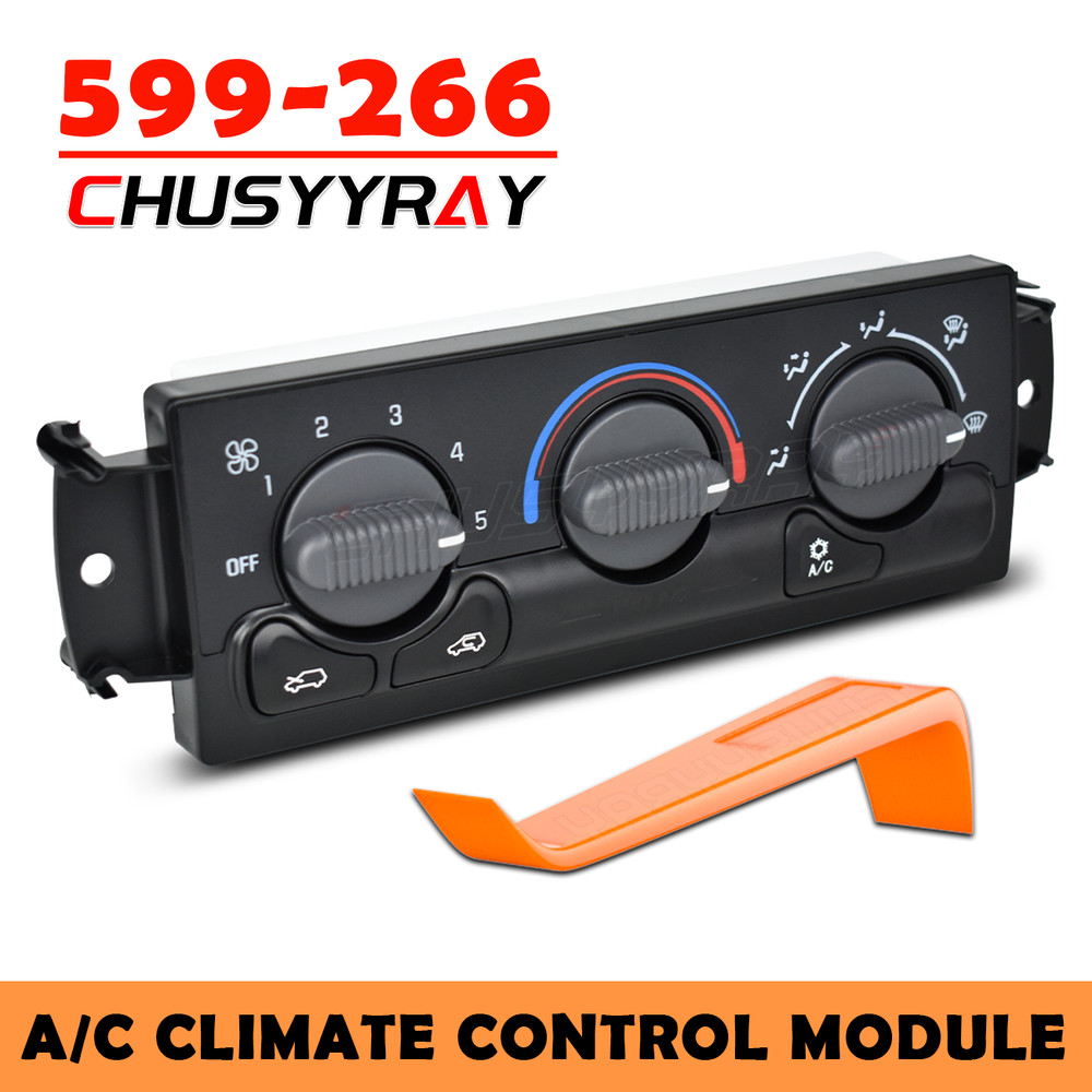 Air Conditioning Climate Control Module Panel For 99-02 Chevy Silverado 1500 25