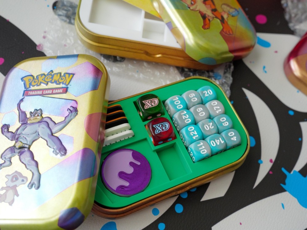 Pokemon Mini Tin Insert - TCG Accessory Organizer