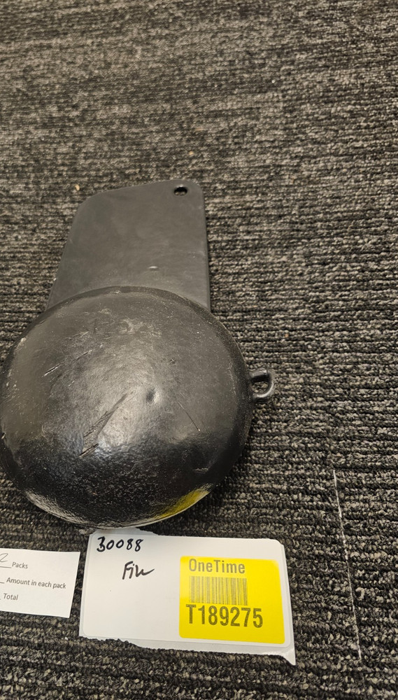 (QTY 1) Coated Pancake Downrigger, Width 5.3"