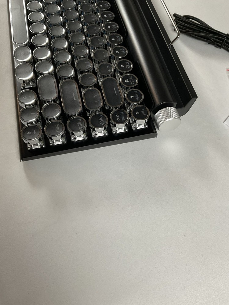 XEANIXIE Retro Typewriter Mechanical Keyboard Bluetooth 5.0 For Multiple Device