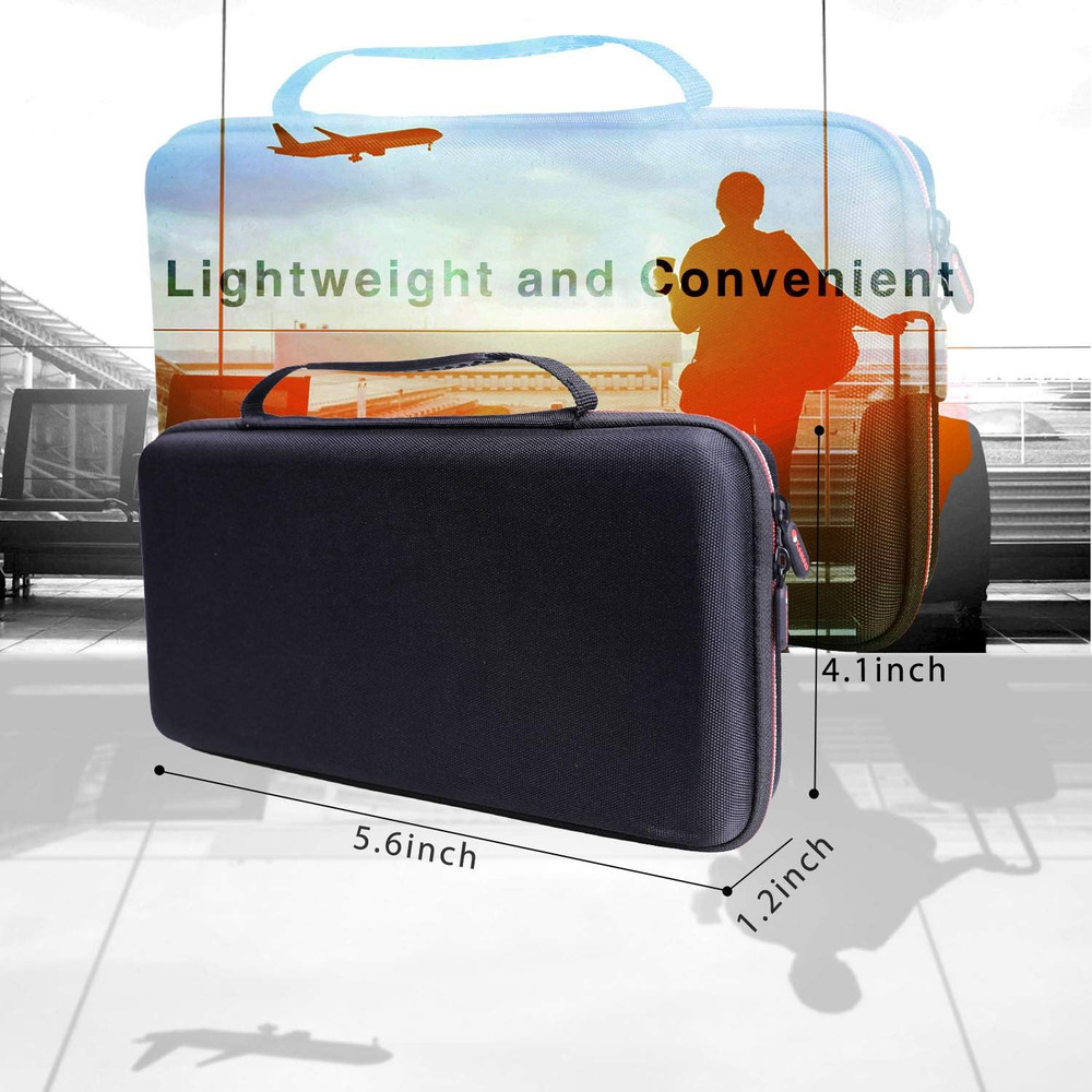 XANAD Hard Case for Numark DJ2GO2 Touch or Numark DJ2GO2 Pocket DJ Controller -