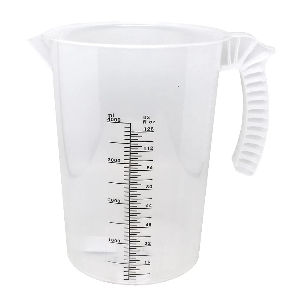 Multi-Purpose Measuring Pitcher 1 Gallon 128oz Liquid Oil Water Container