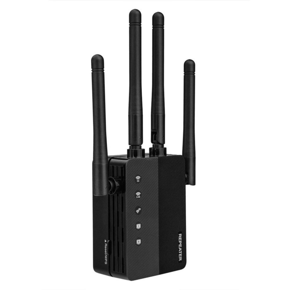 1 x WiFi Extender Signal Coverage Booster Compatible For Linux Easy To Setup