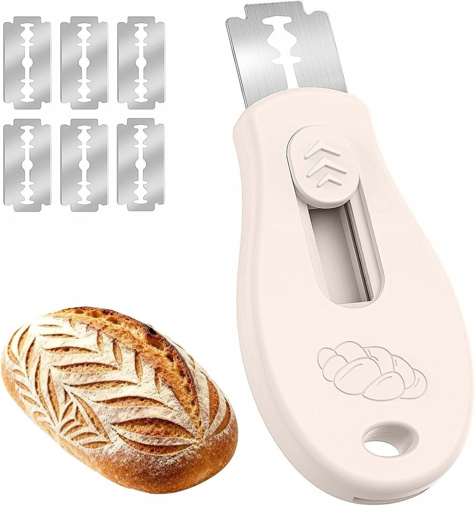 Bread Lame Sourdough Scoring Tool, Extractable & Magnetic Bread Scoring Tool,...
