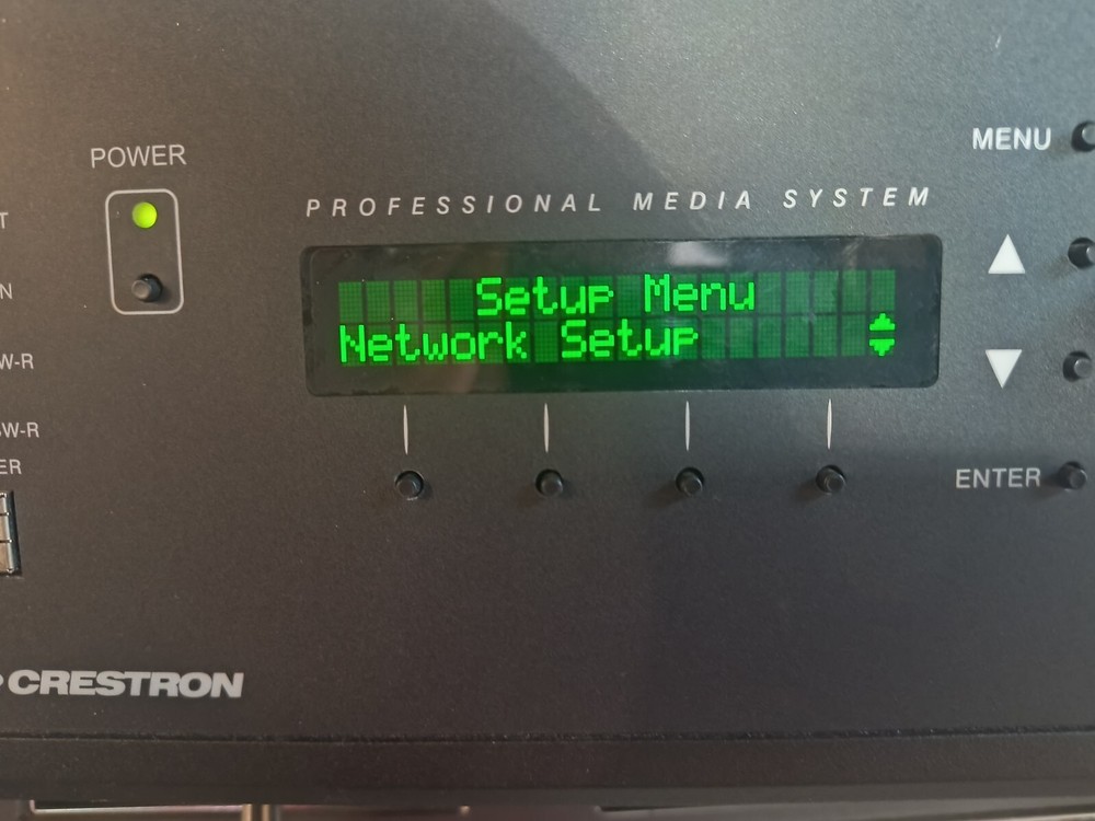 Crestron DMPS-300-C AV 7x4 Matrix Switch. Professional Presentation System Works