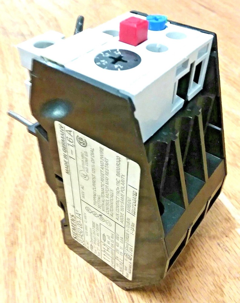 Siemens 3UA50 00-1A Solid State Overload Relay