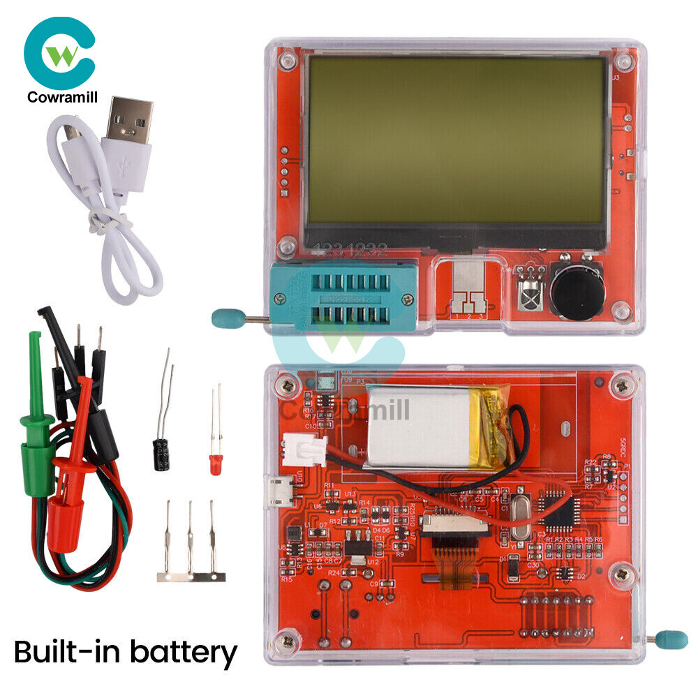 LCR-T10H Multi-function Transistor Tester Large Screen Transistor LCR Tester.