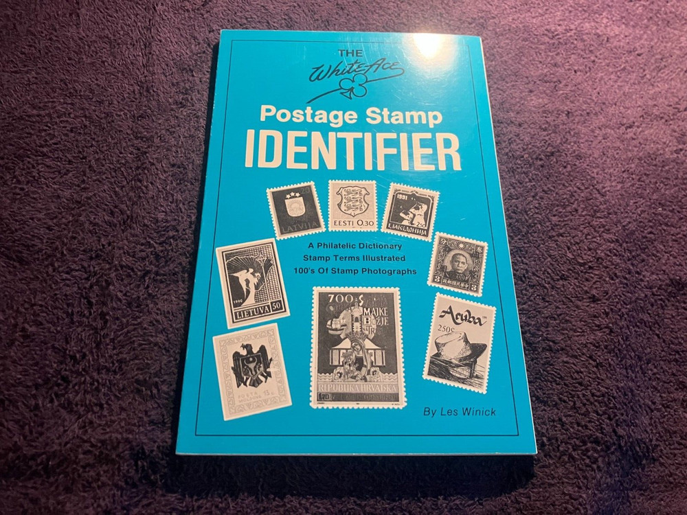 White Ace Postage Stamp Identifier, By Les Winick