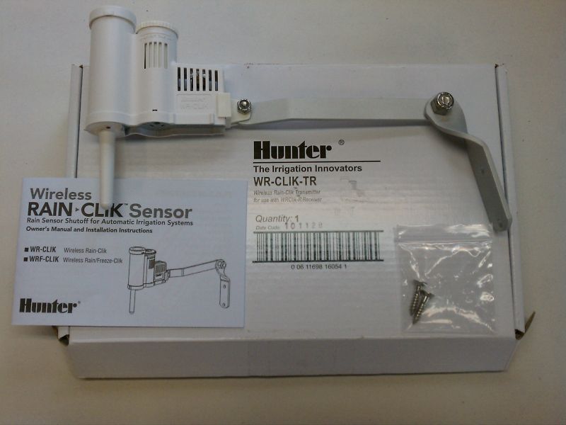 Hunter Wireless Rain Clik Click Sensor Transmitter Only WRCLIK-TR WR-CLIK-TR