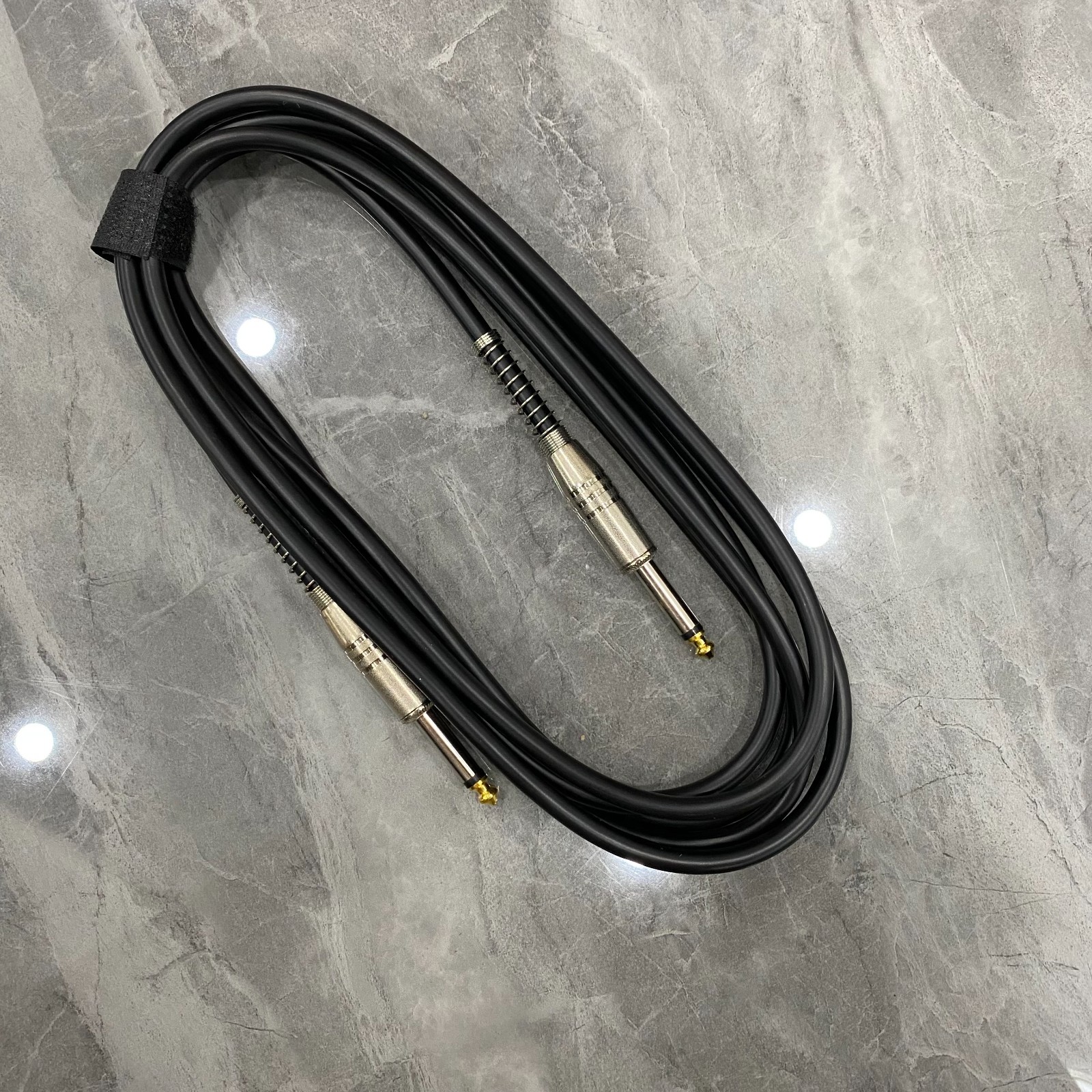 1 pcs Guitar Cable 10ft 3m Amp Cord for Electric Guitar Bass Instruments Black