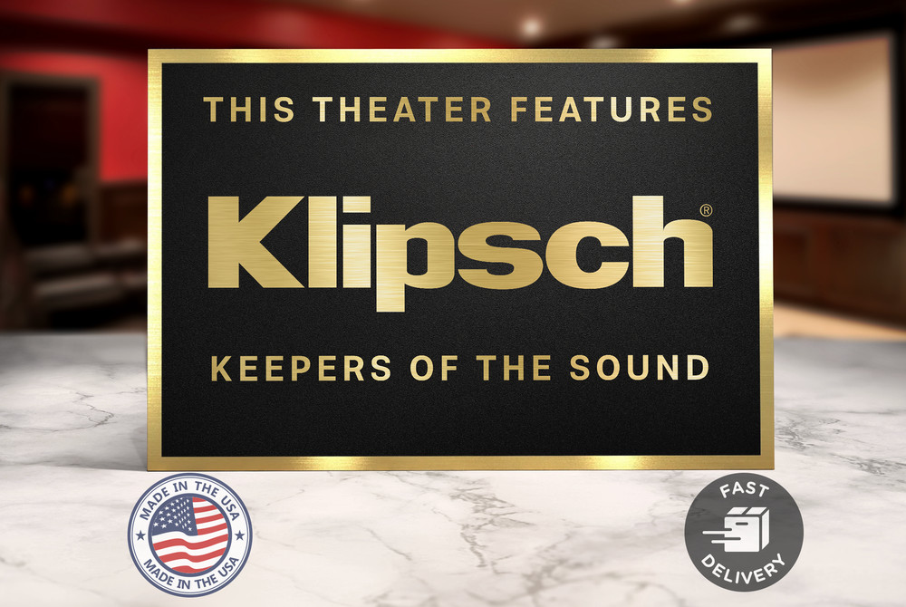 Klipsch Theater Sign