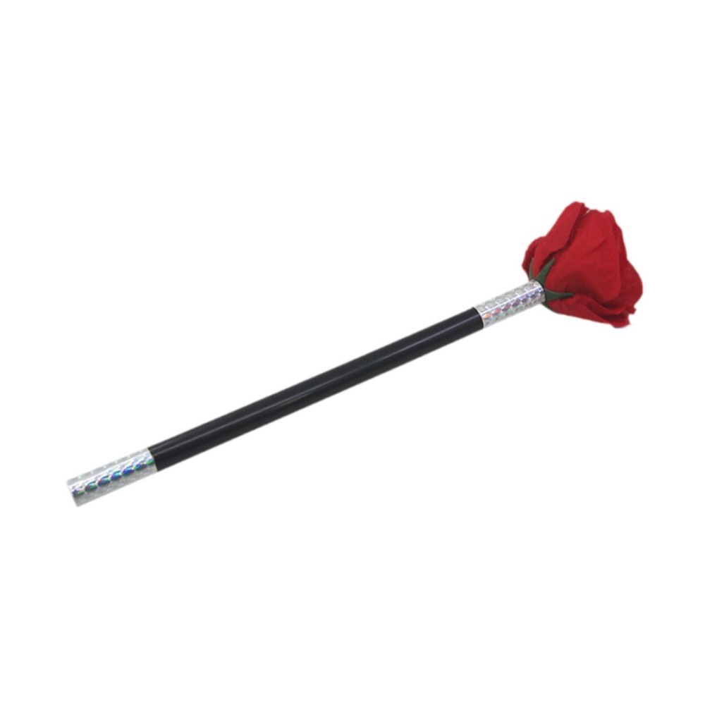Stick to Rose Professional Compact Stage Props Flower Magic Tricks Gift