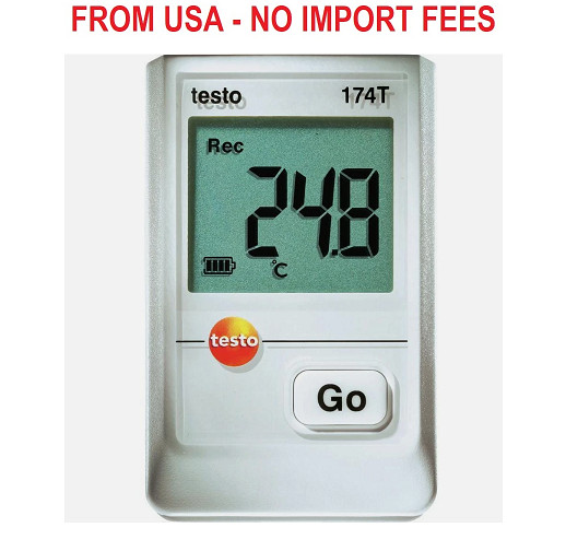 Testo 174T 1-Channel Compact Mini Temperature Data Logger (0572 1740)