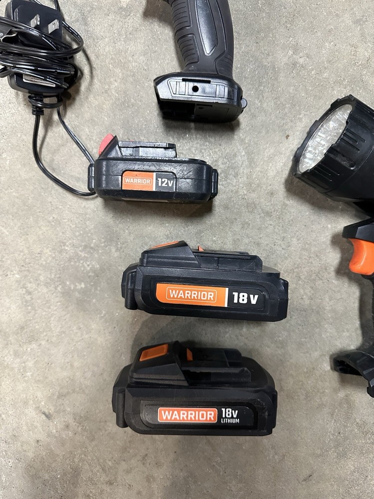 Warrior Power Tools W/ Dewalt Case