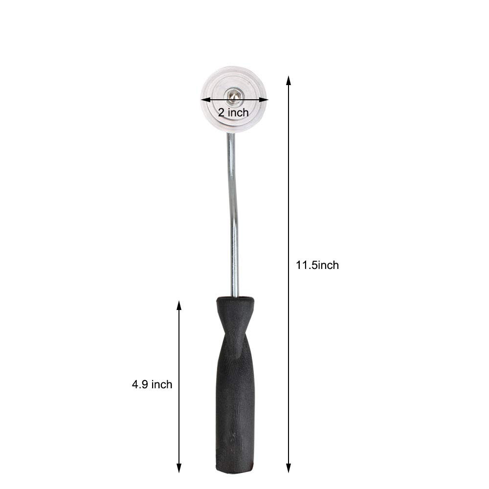 Fiberglass Roller Tools Kit, 4Pcs Bubble Paddle Tool Resin