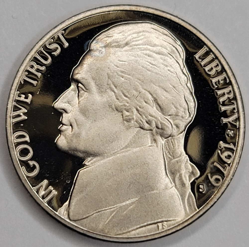 1979 S Gem Proof DCAM Jefferson Nickel - CN-Clad