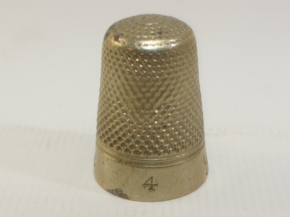 (ref288CX) Coroza Silver Thimble