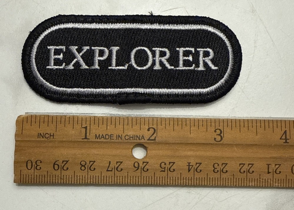 Police Explorer Basic Bar Shoulder Patch
