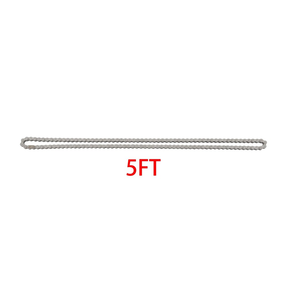Roller Chain #40 x 5 feet + 2 Connecting Links